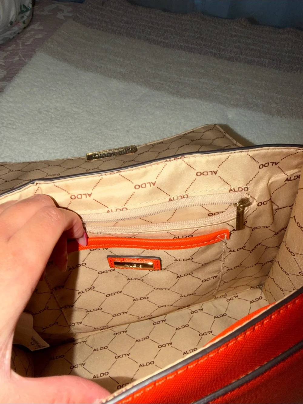 Aldo structured satchel